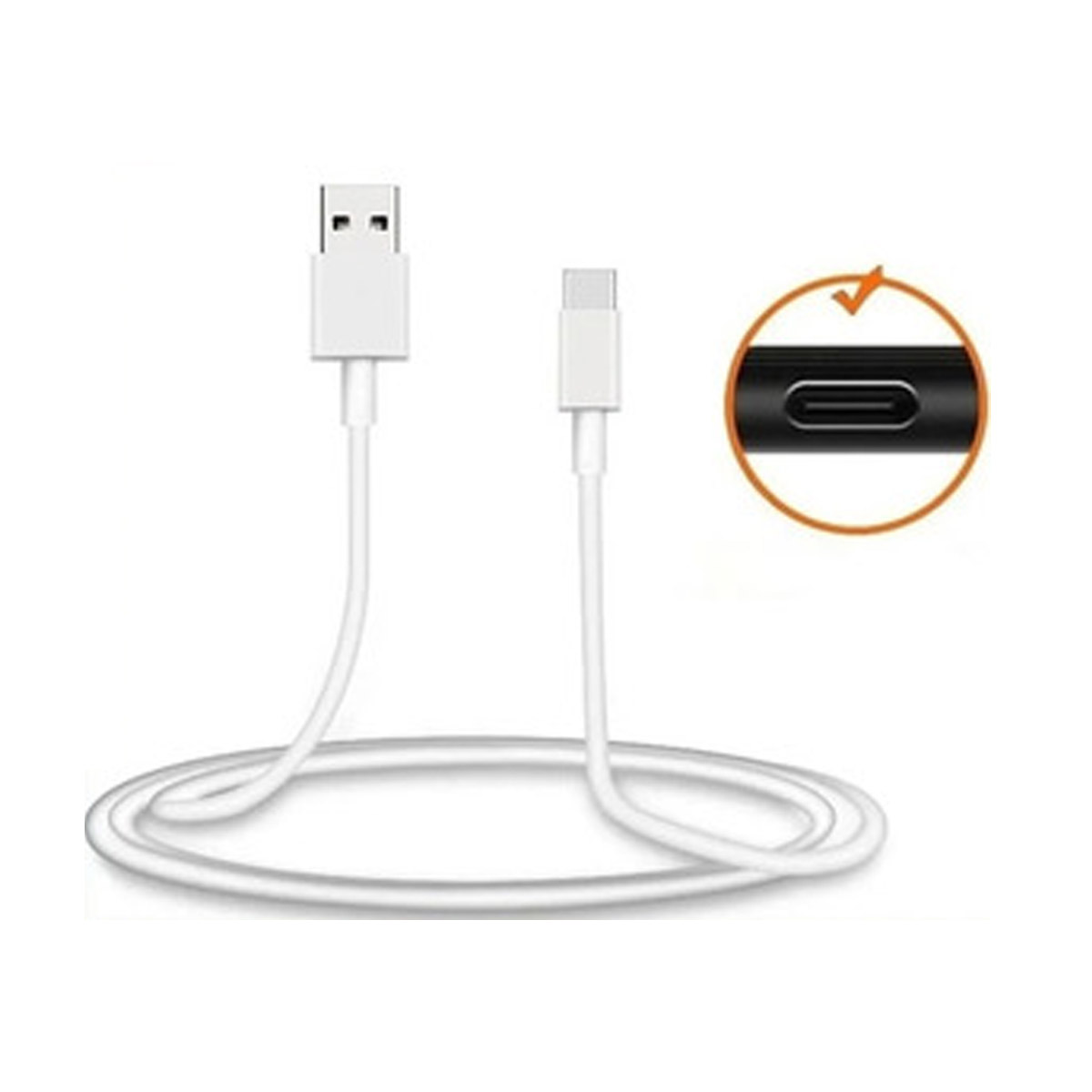 CABLE XIAOMI USB-A TIPO C 1 METRO ORIGINAL - 4