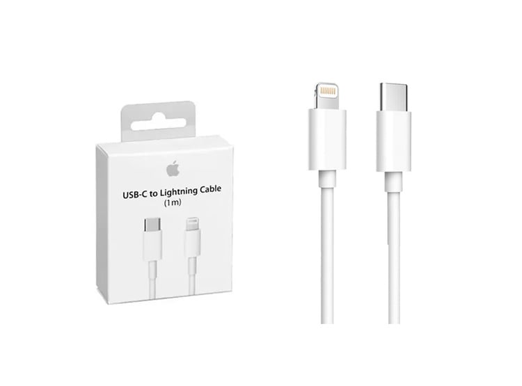 CABLE APPLE LIGHTNING A TIPO C 1 METRO ORIGINAL - 2