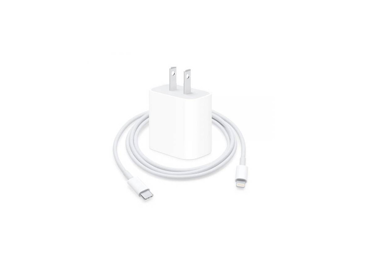 CARGADOR APPLE ORIGINAL IPHONE DE 20W + CABLE LIGHTNING A TIPO C - 1