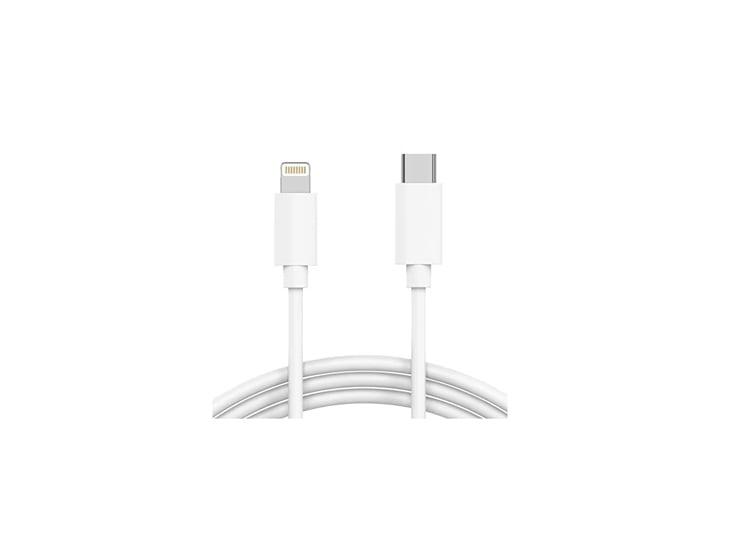 CARGADOR APPLE ORIGINAL IPHONE DE 20W + CABLE LIGHTNING A TIPO C - 2