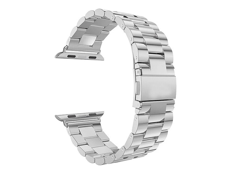 CORREA METALICA ESLABON PARA APPLE WATCH 41MM - PLATA - 1