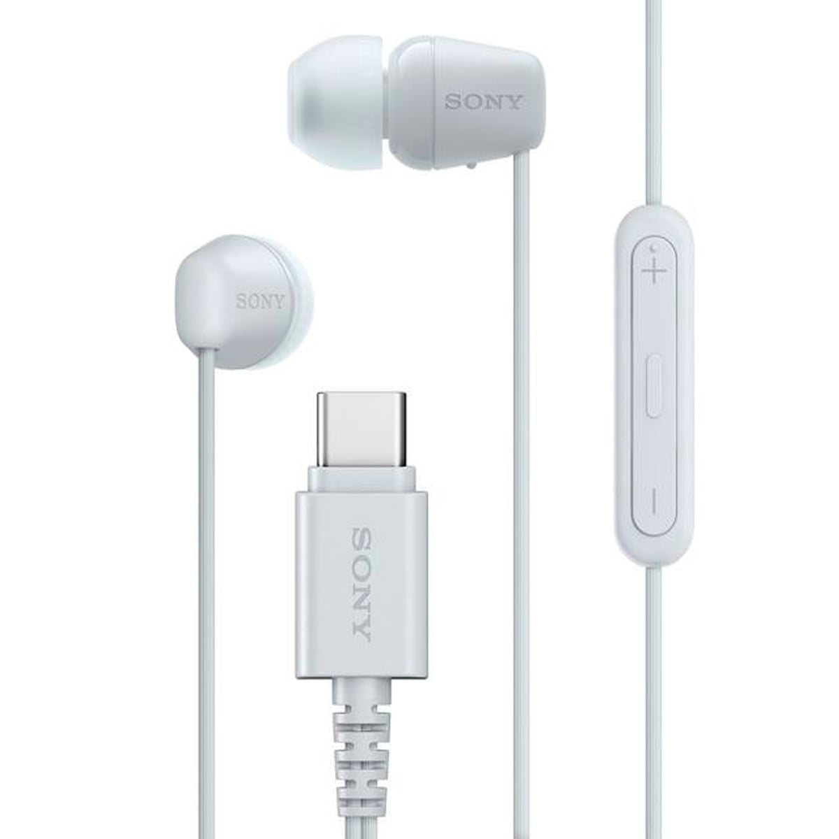 AUDÍFONOS INTERNOS USB-C CON CABLE IER-EX15C - BLANCO - 1