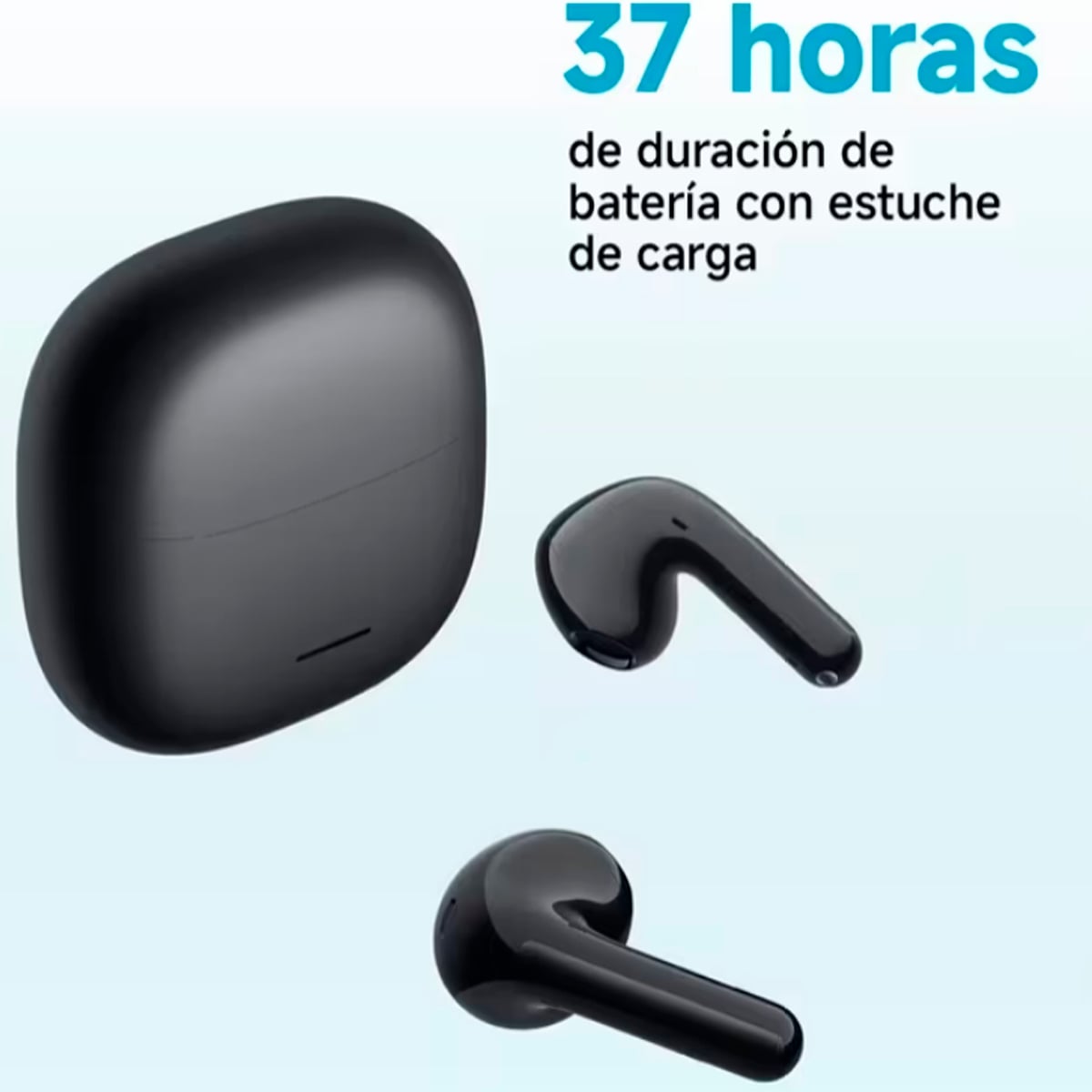 REDMI BUDS 8 ACTIVE BLACK CON MICRÓFONO AI BATTERY 37HR - 4