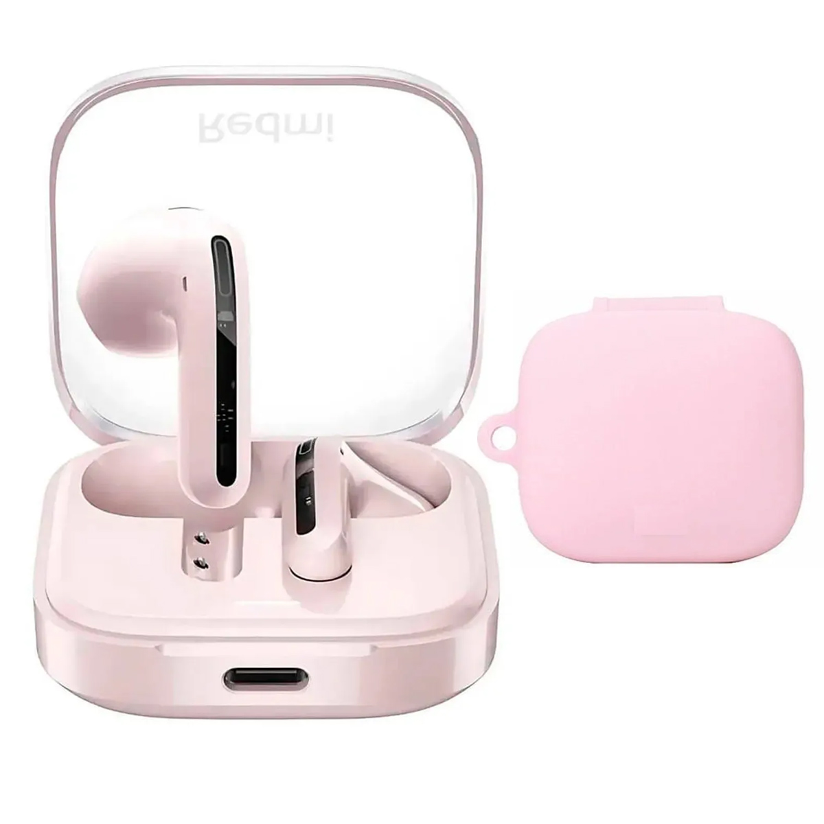 AUDIFONOS REDMI BUDS 6 ACTIVE + CASE PROTECTOR ROSA - 1