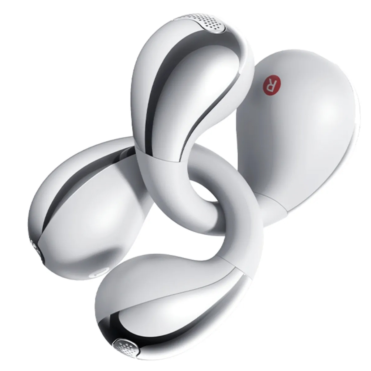 AUDÍFONOS INALÁMBRICOS QCY CROSSKY C30S PLATEADO - 3