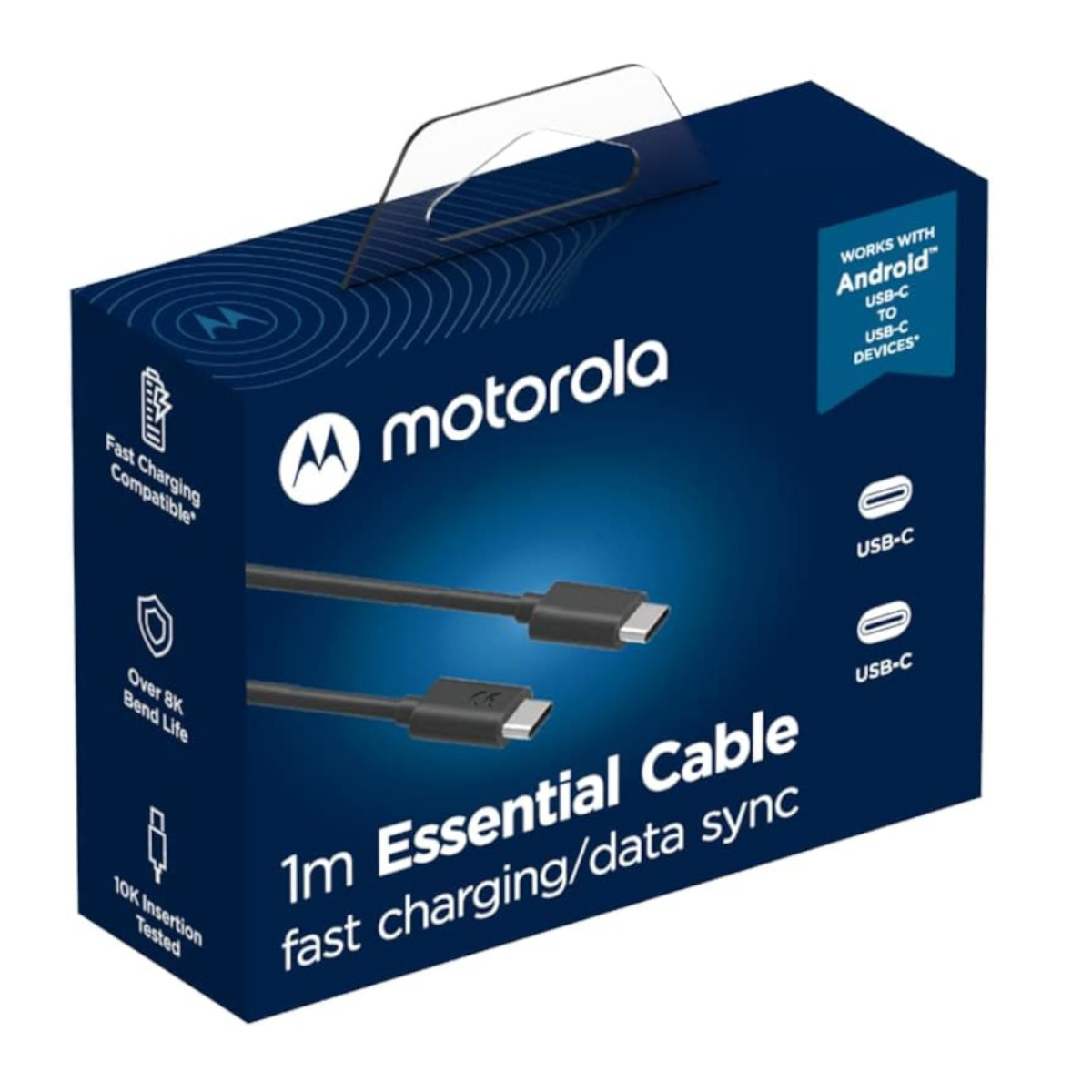CABLE MOTOROLA ESSENTIAL TIPO-C A C 1 METRO - 4