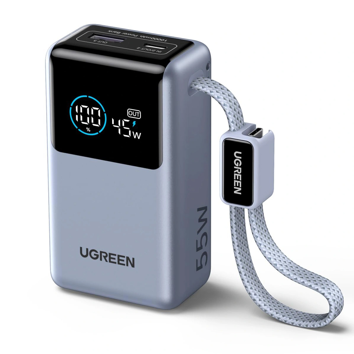 POWER BANK UGREEN NEXODE PRO PB727 DE 55W MÁX 10000 MAH - 1