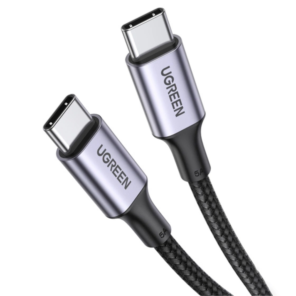 CABLE TYPE C UGREEN 100W TIPO C A TIPO C 480MB/S 5A US316 - 1