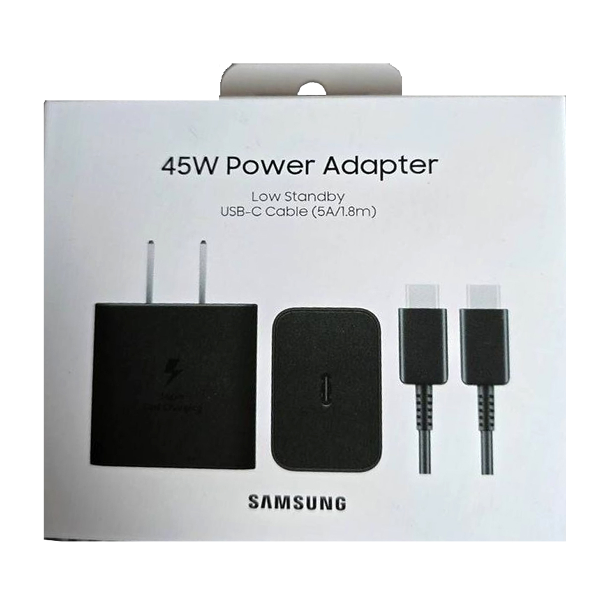CARGADOR SAMSUNG 45W PARA S26, S26 PLUS, S26 ULTRA CON CABLE 1.8M NEGRO - 7