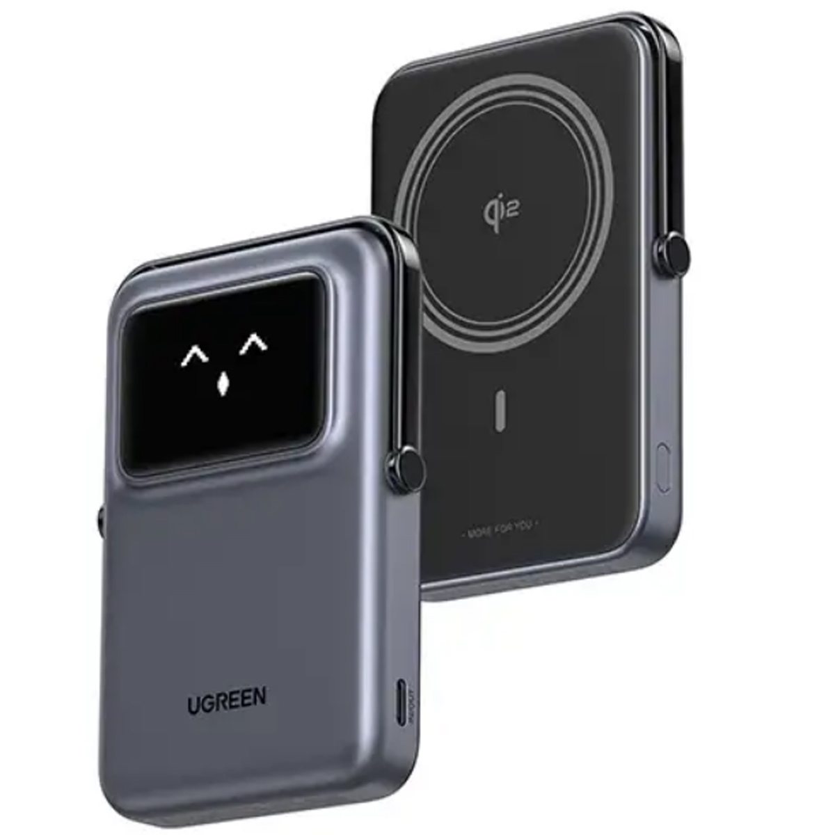 POWER BANK UGREEN PB764 (45329) UNO 10000MAH QI2 MINI 20W - GRIS - 3