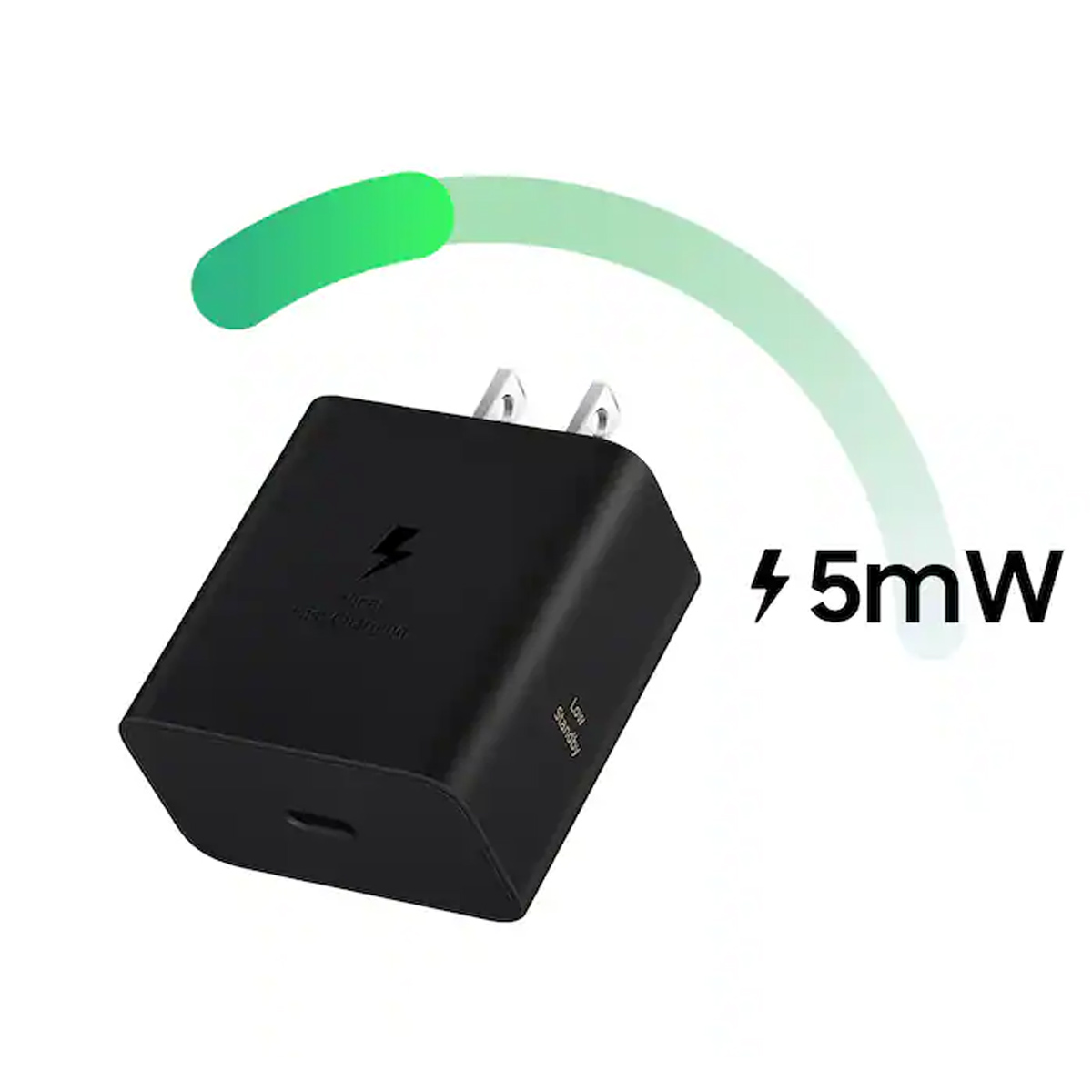 CARGADOR SAMSUNG 60W CON CABLE 1.8M TIPO C NEGRO - 4