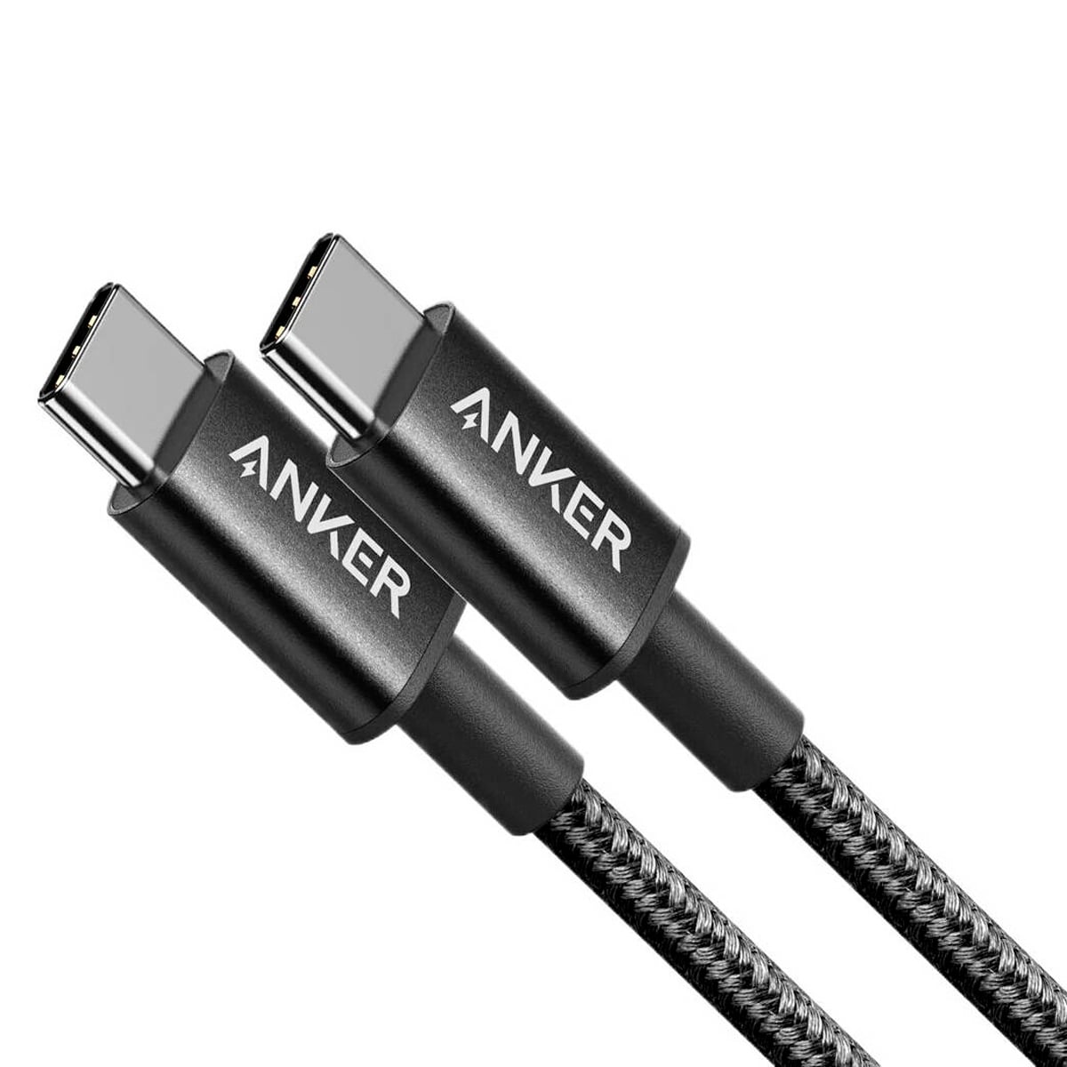 ANKER CABLE USB-C A USB-C NYLON 60W TRENZADO 1M 3.3 FT NEGRO - 3