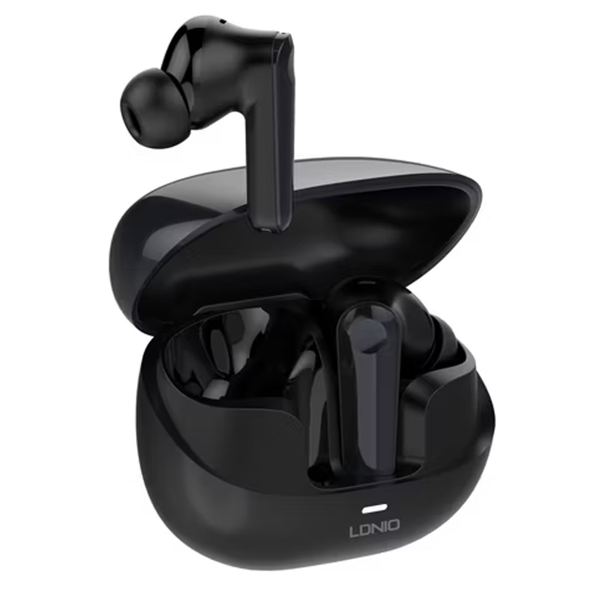 AUDÍFONOS INALÁMBRICOS LDNIO T06 BLUETOOTH ANC HIFI 30H - NEGRO - 2