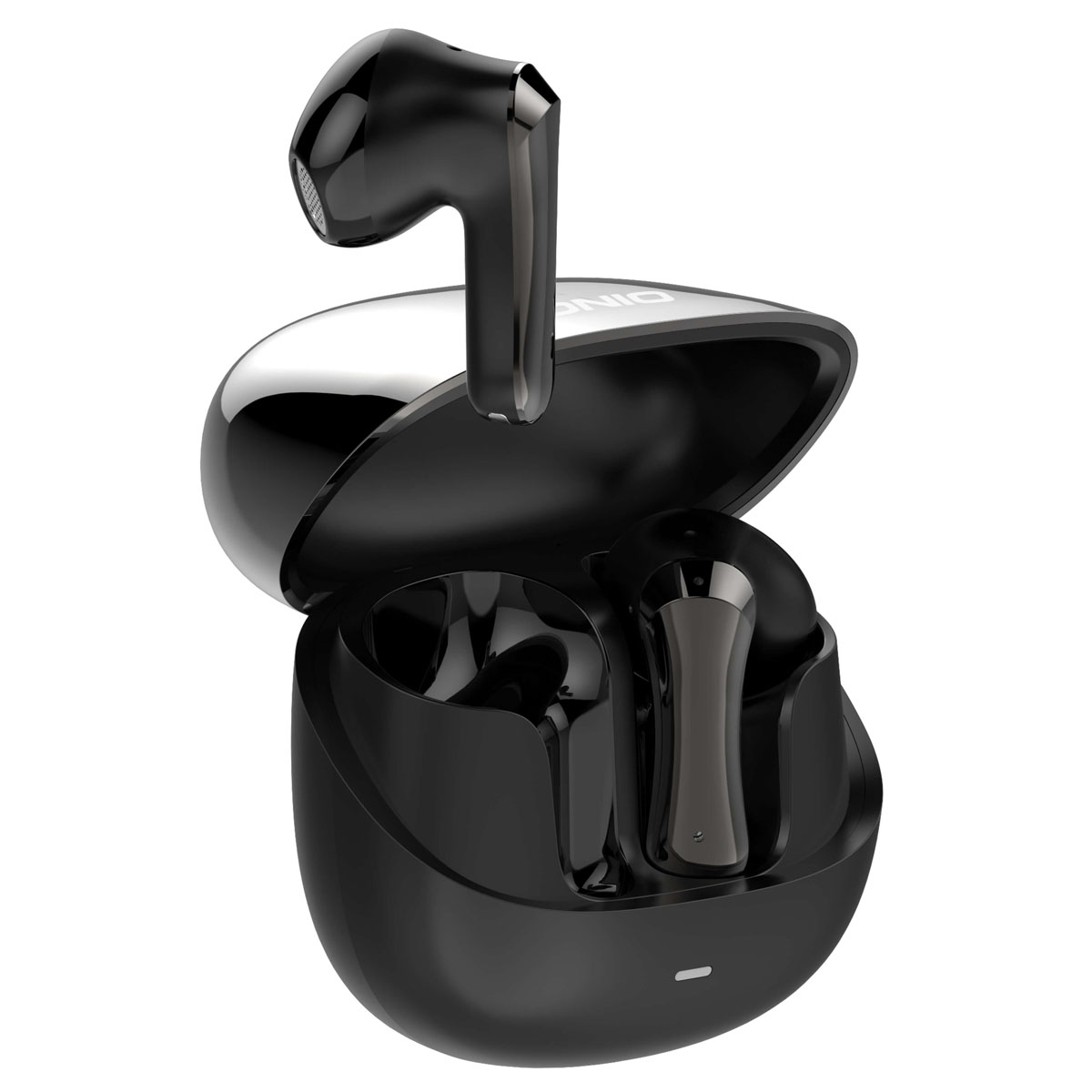 AUDÍFONOS INALÁMBRICOS LDNIO T15 BLUETOOTH TWS SONIDO HI-FI 30H - NEGRO - 1