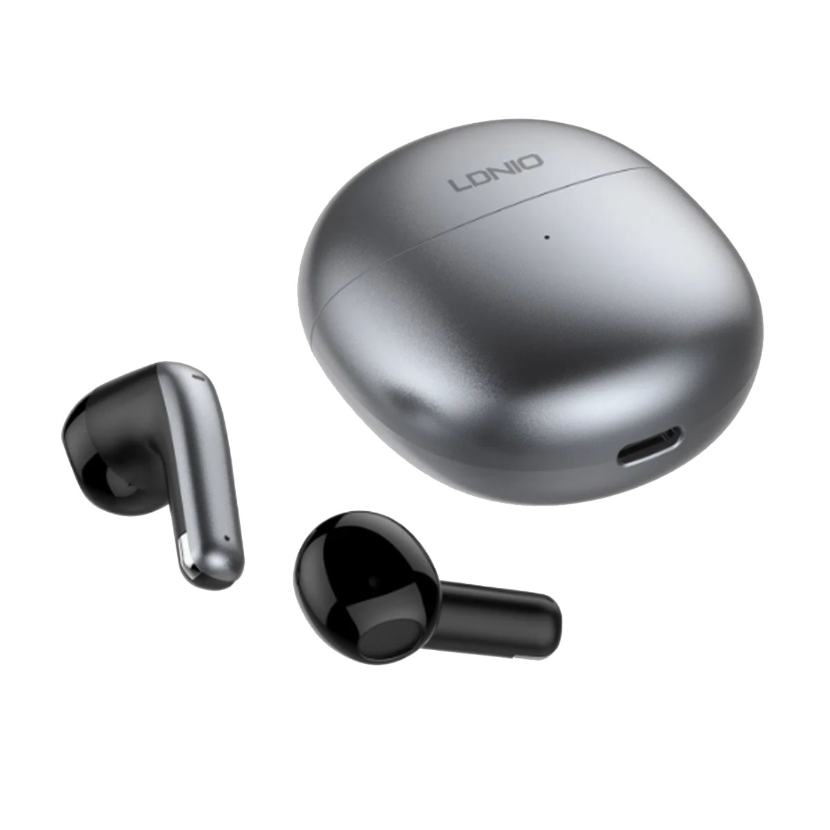 AUDÍFONOS BLUETOOTH LDNIO T10 CON CANCELACIÓN DE RUIDO ENC - NEGRO - 3