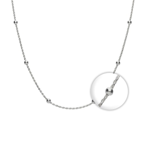 GARGANTILLA BOLAS DE PLATA925 MUJER - 1