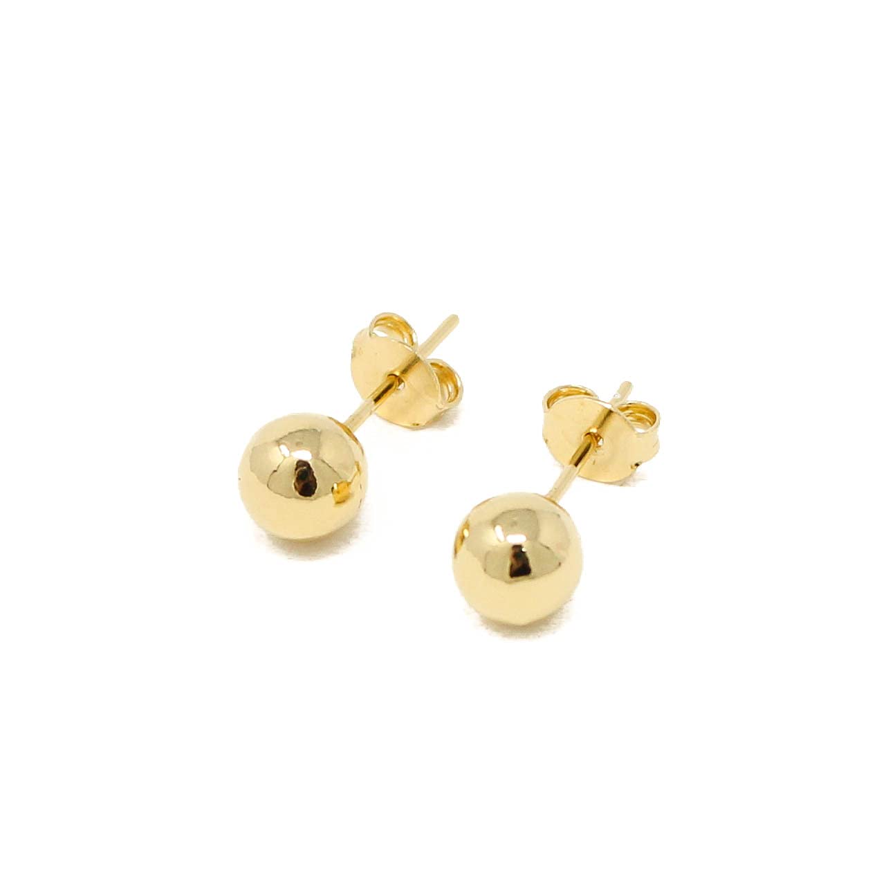 ARETE DOT BOMBITA PLATA BAÑO DE ORO - 1