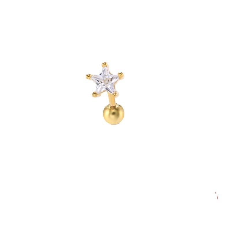 PIERCING CLEO JOYAS & ACCESORIOS ESTRELLA LORE GOLD - 1