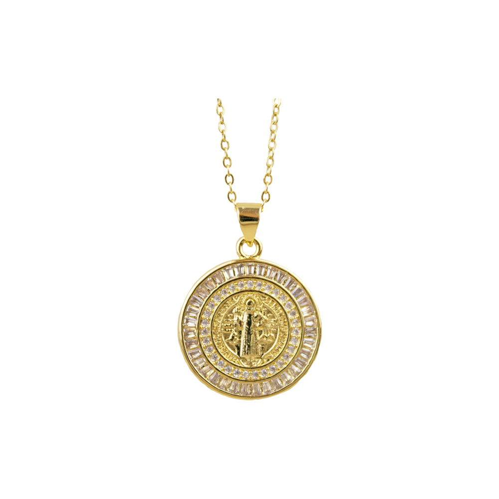 COLLAR SAN BENITO DORADO - 1