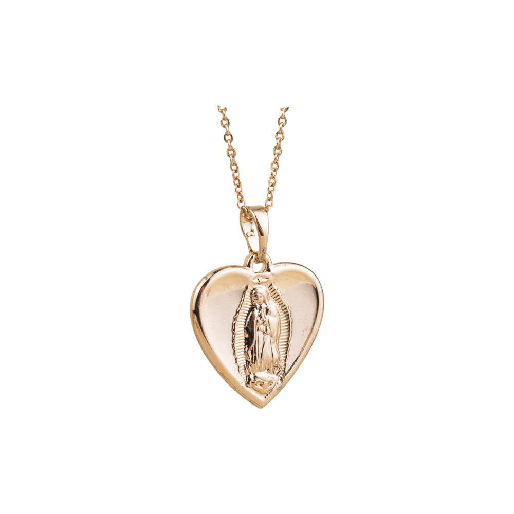 COLLAR VIRGEN DE GUADALUPE ROSE - 1