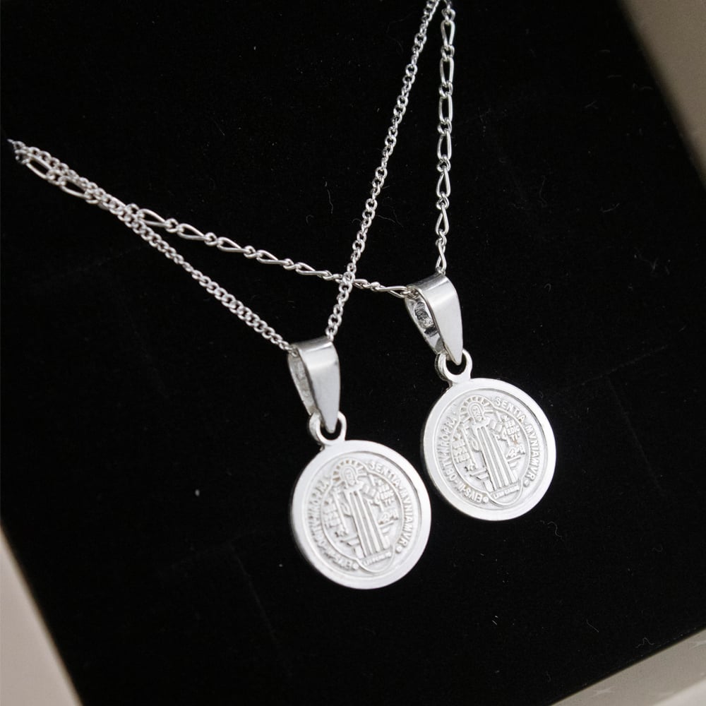 COLLAR SAN BENITO PEQUEÑO MUJER PLATA - 3