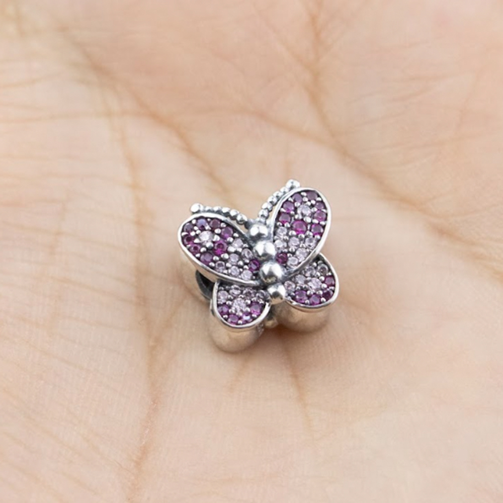 DIJE CHARM MARIPOSA PLATA - 2