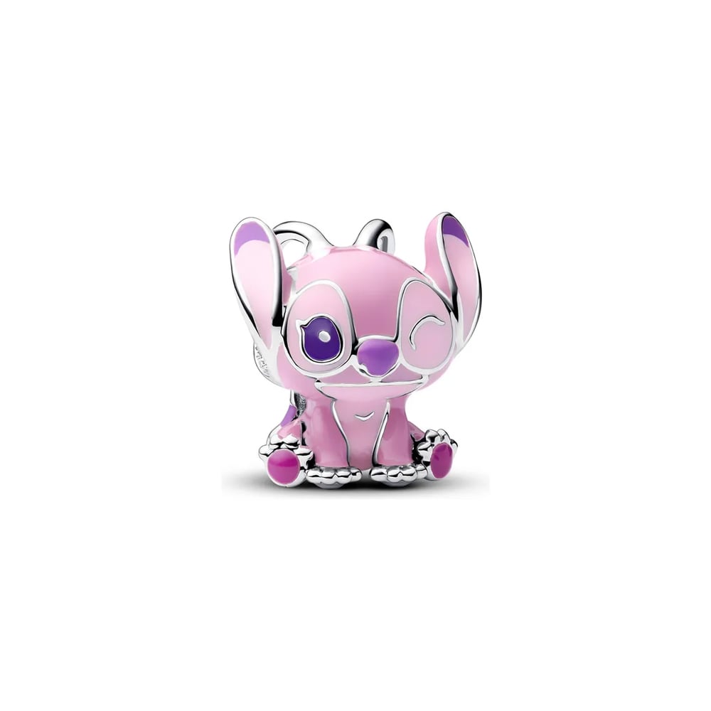 DIJE CHARM STICH LILA PLATA - 1