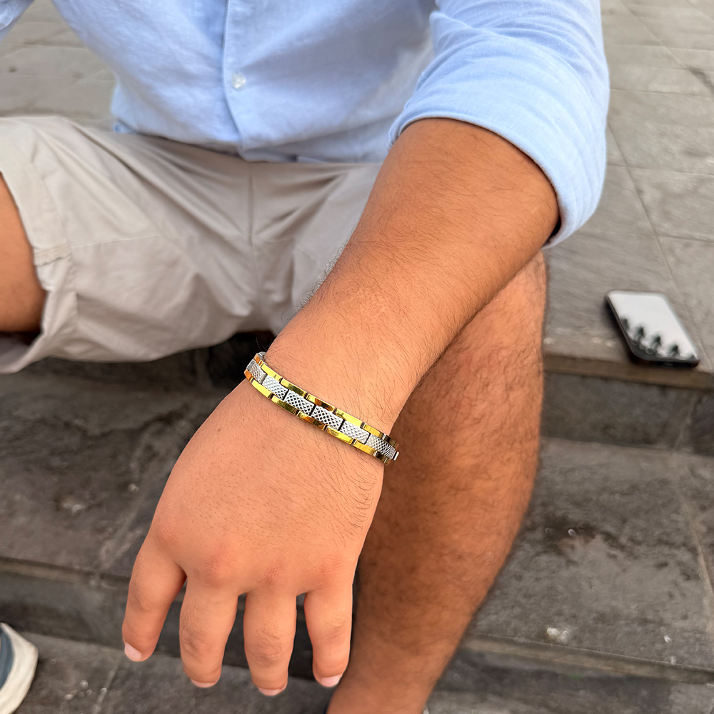 PULSERA CORREA RELOJ HOMBRE - 4