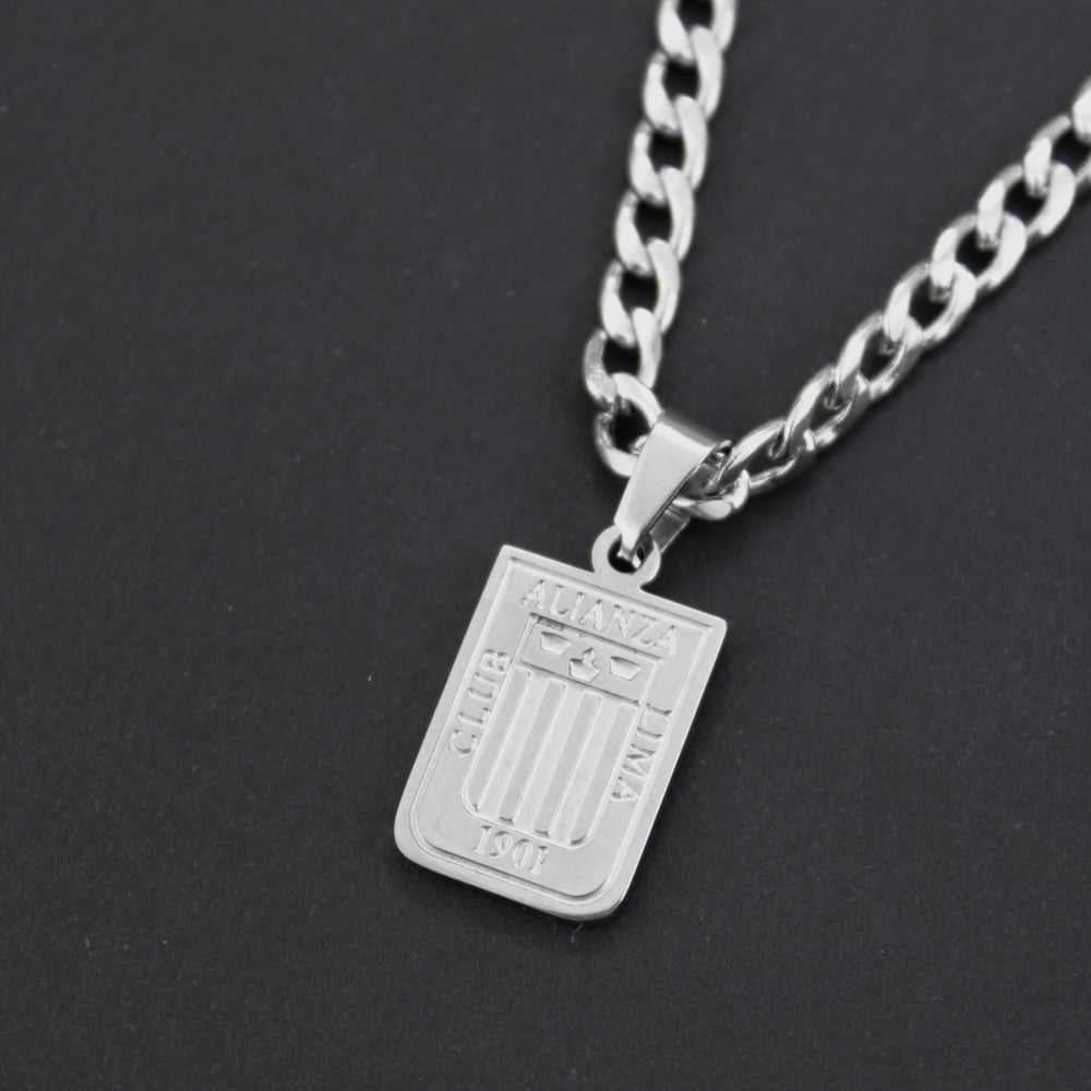 COLLAR ALIANZA LIMA ESCUDO PLATEADO - 2