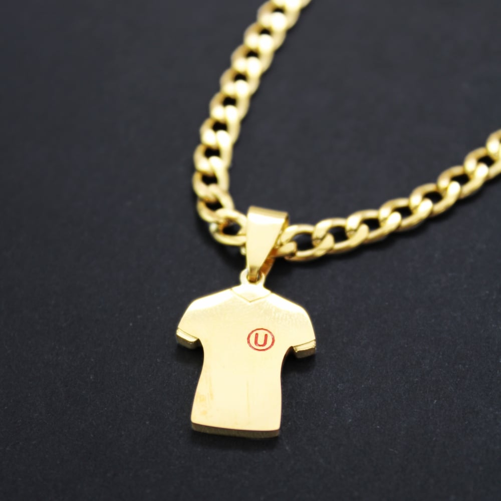 COLLAR UNIVERSITARIO CAMISETA DORADO - 2