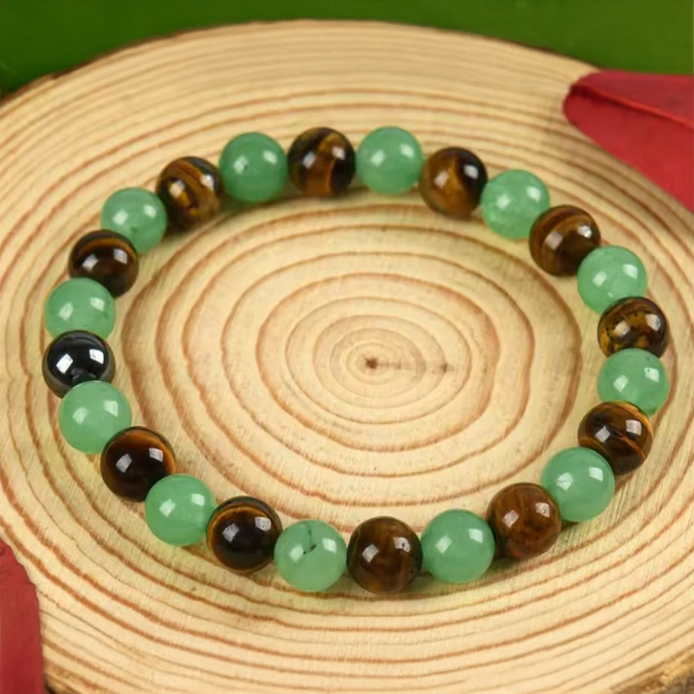 PULSERA ATRACCIÓN DE ABUNDANCIA DE PIEDRAS NATURALES - 2