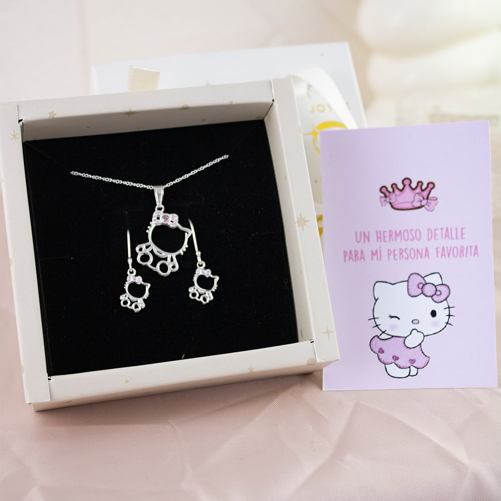 SET HELLO KITTY PLATA - 4