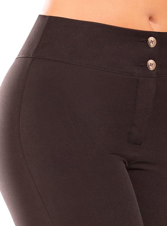 PANTALÓN CASUAL PUSH UP MUJER T&T JEANS NEGRO COLOMBIANO LEVANTA COLA FILIPINAS TYT - 3