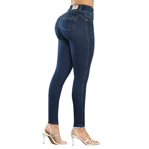 JEANS MUJER T&T JEANS ARENA MARLEN PUSH UP MOM PALAZZO COLOMBIANO - 1