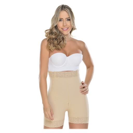 FAJA SHORT MUJER M&D SXA0327M&D COLOMBIANA CORTO CON TALLE EXTRA ALTO - 1
