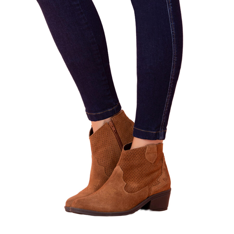 JEANS MUJER T&T JEANS AZUL OSCURO TRUFA PUSH UP COLOMBIANOS - 6