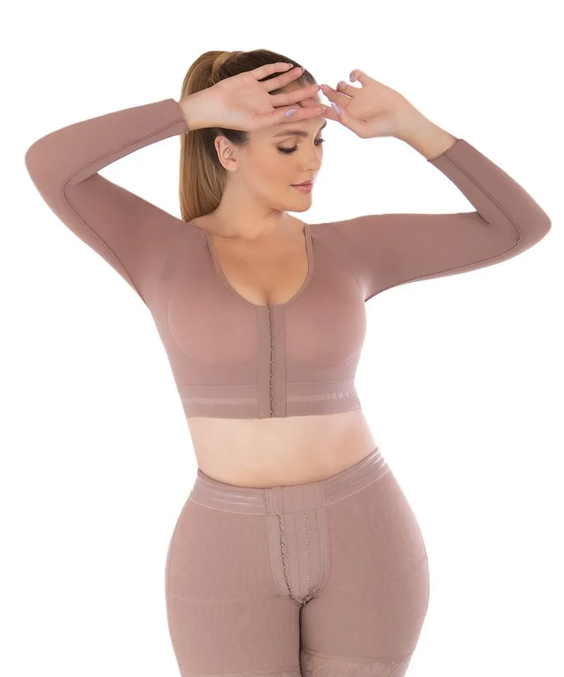 SOSTÉN MUJER FAJATE CHOCOLATE CLARO 11377 BRASIER FIT 360 POSTQUIRÚRGICO - 4
