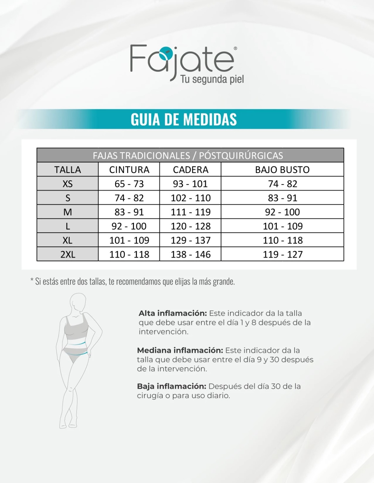 SOSTÉN MUJER FAJATE CHOCOLATE CLARO 11053 FAJA ALTA COMPRESIÓN CON BRASIER Y CIERRE LATERAL - 5