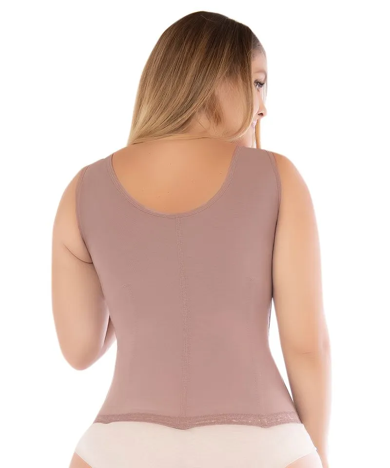 FAJA TIPO CINTURILLA MUJER FAJATE CHOCOLATE CLARO 11173 DE ALTA COMPRESIÓN Y SOPORTE PARA ESPALDA - 5