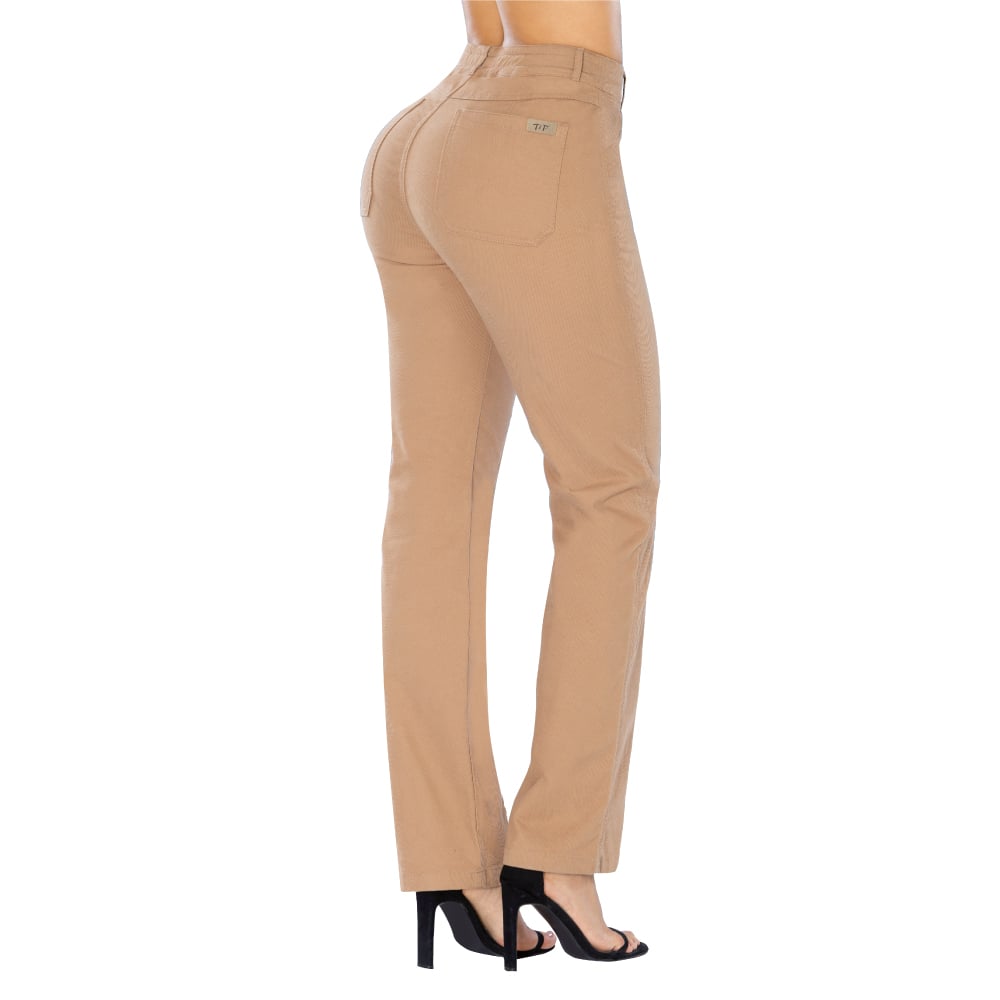 PANTALÓN MUJER T&T JEANS JEREZ JERÉZ EN DRIL SEMI LICRADO AREQUIPE - 2
