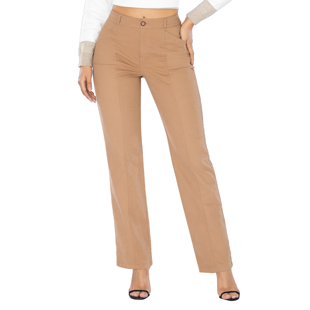 PANTALÓN MUJER T&T JEANS JEREZ JERÉZ EN DRIL SEMI LICRADO AREQUIPE - 4