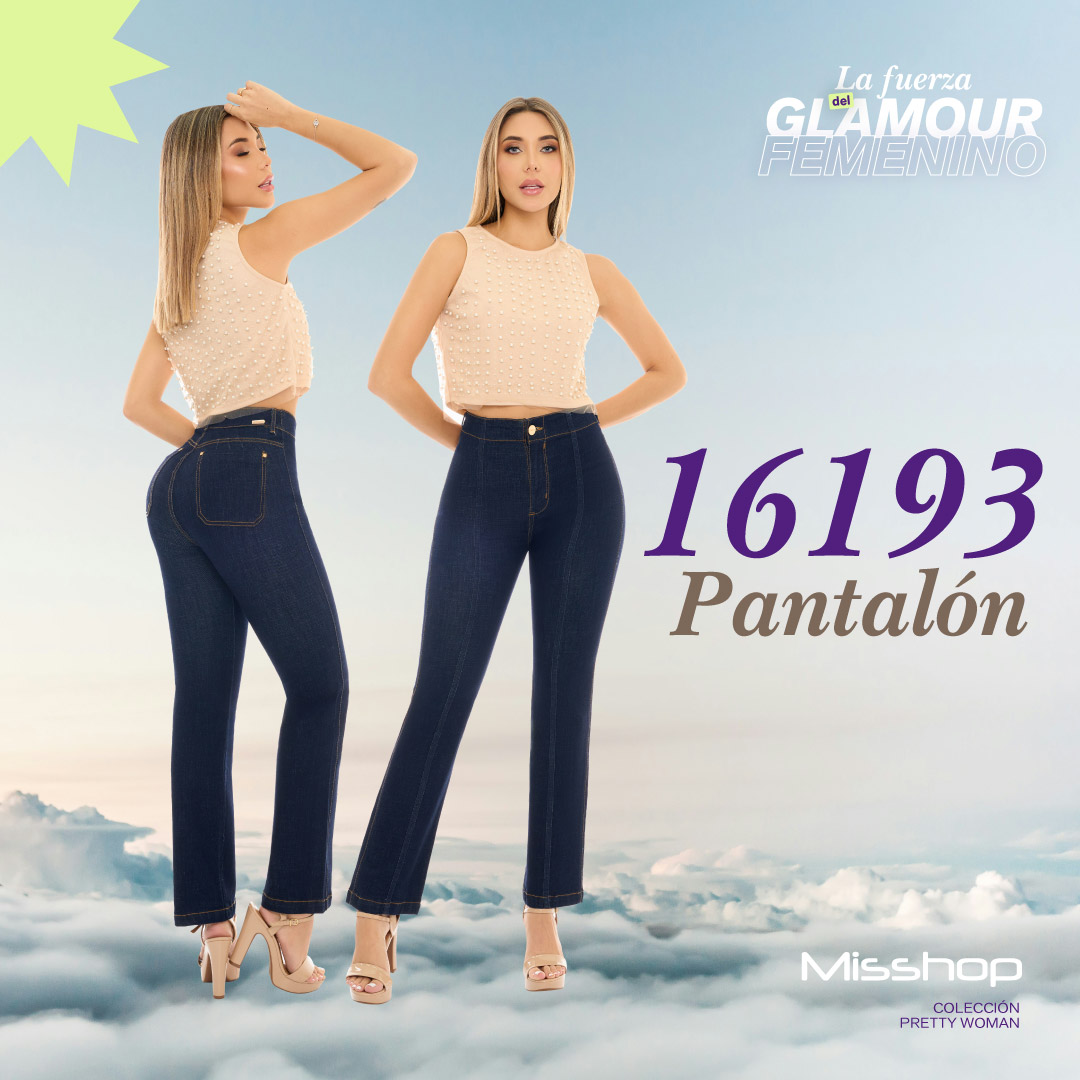 JEANS BOOT CUT REF 16193 – ¡EL PODER DE TU ESTILO, REALZADO Y AUTÉNTICO! - 4