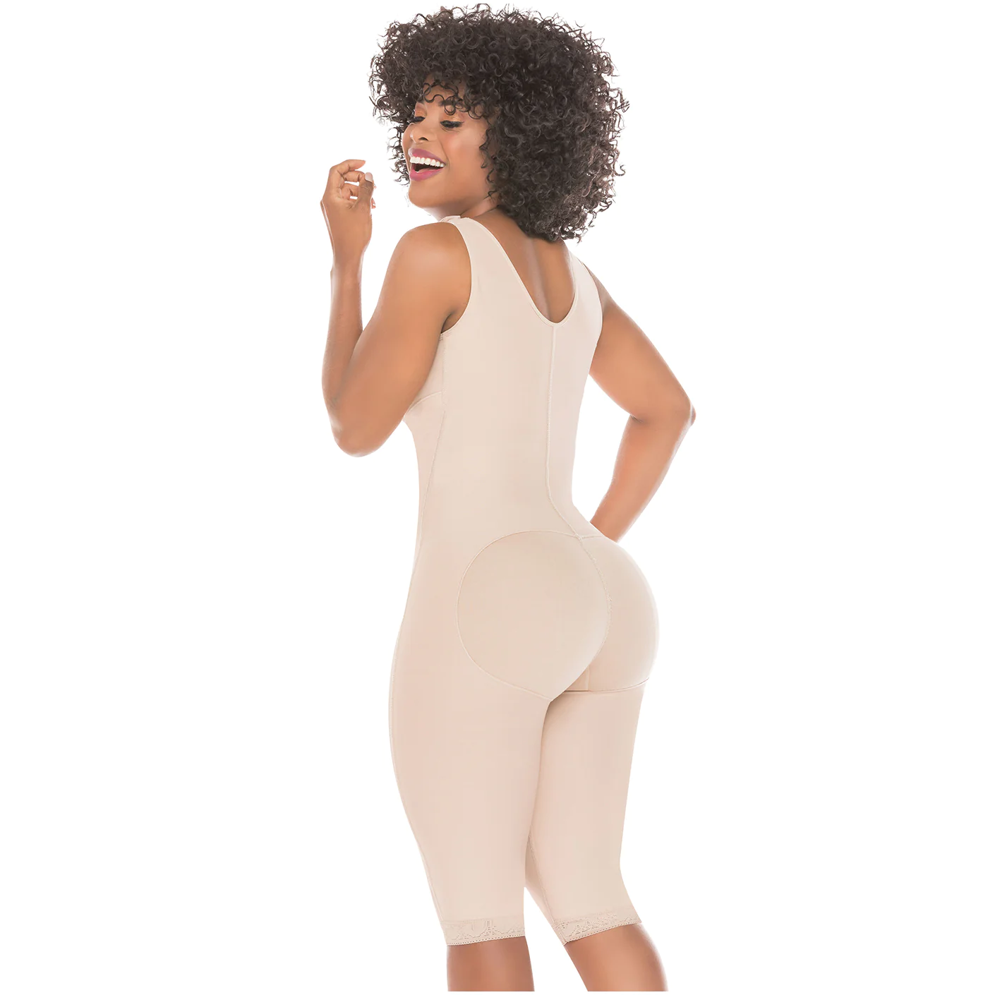517 FAJA LIPOESCULTURA MANGA SISA COLA EN LYCRA-SALOME - 4