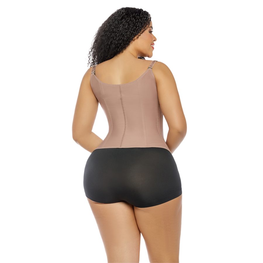 FAJA CHALECO 313-CCB DE MUJERON – ELEGANCIA Y CONTROL - 2
