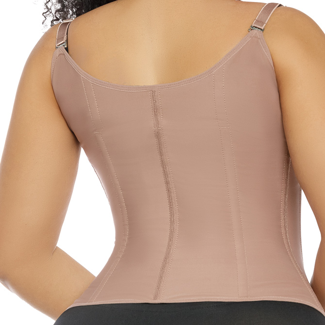 FAJA CHALECO 313-CCB DE MUJERON – ELEGANCIA Y CONTROL - 4