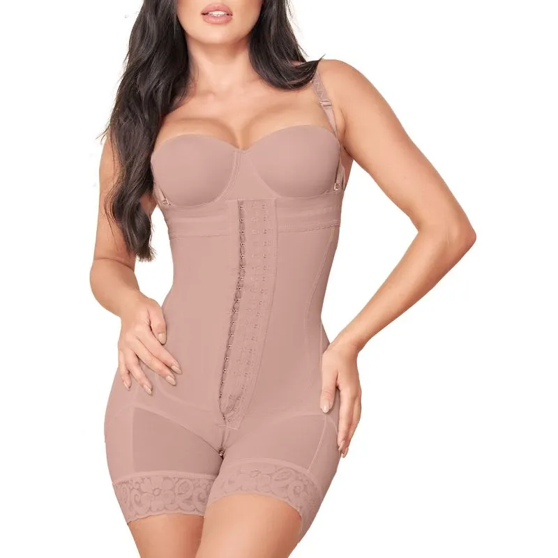 FAJA COLOMBIANA STRAPLESS TIPO SHORT RELOJ DE ARENA MUJER 1040-ANN CHERY - 3