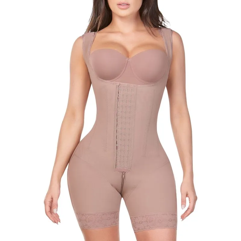 FAJA COLOMBIANA TIPO SHORT 4 BROCHES RELOJ DE ARENA MUJER 5165 ANN CHERY - 3