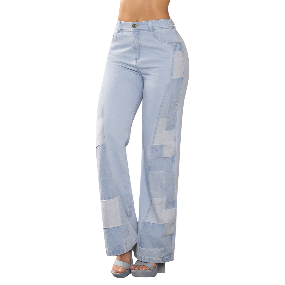 JEANS PALAZZO KAREN – ELEGANCIA QUE IMPACTA - 1