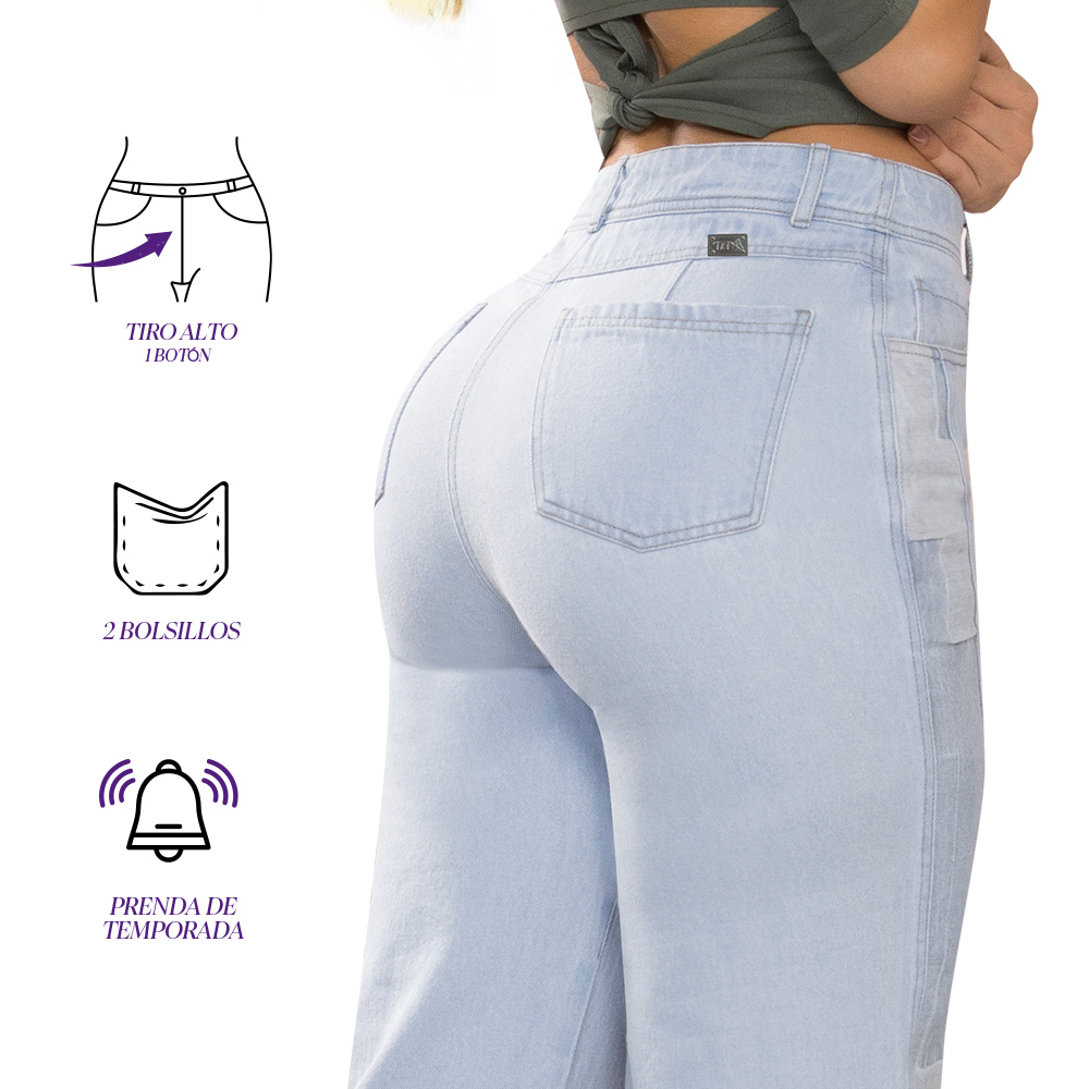 JEANS PALAZZO KAREN – ELEGANCIA QUE IMPACTA - 2
