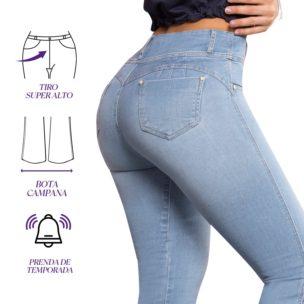 JEANS CAMPANA MINERVA – ESTILO GLACIAL - 2